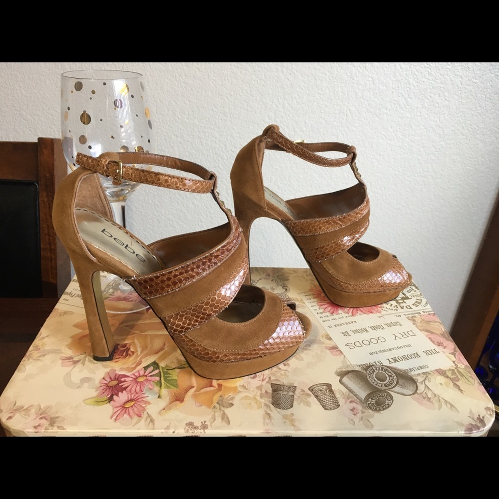 Bebe heels sz 7